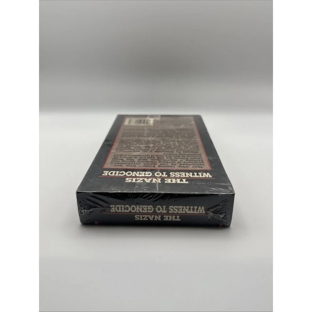Vintage 1989 VHS, The Nazis: Witness to Genocide documentary, Nuremberg Trials